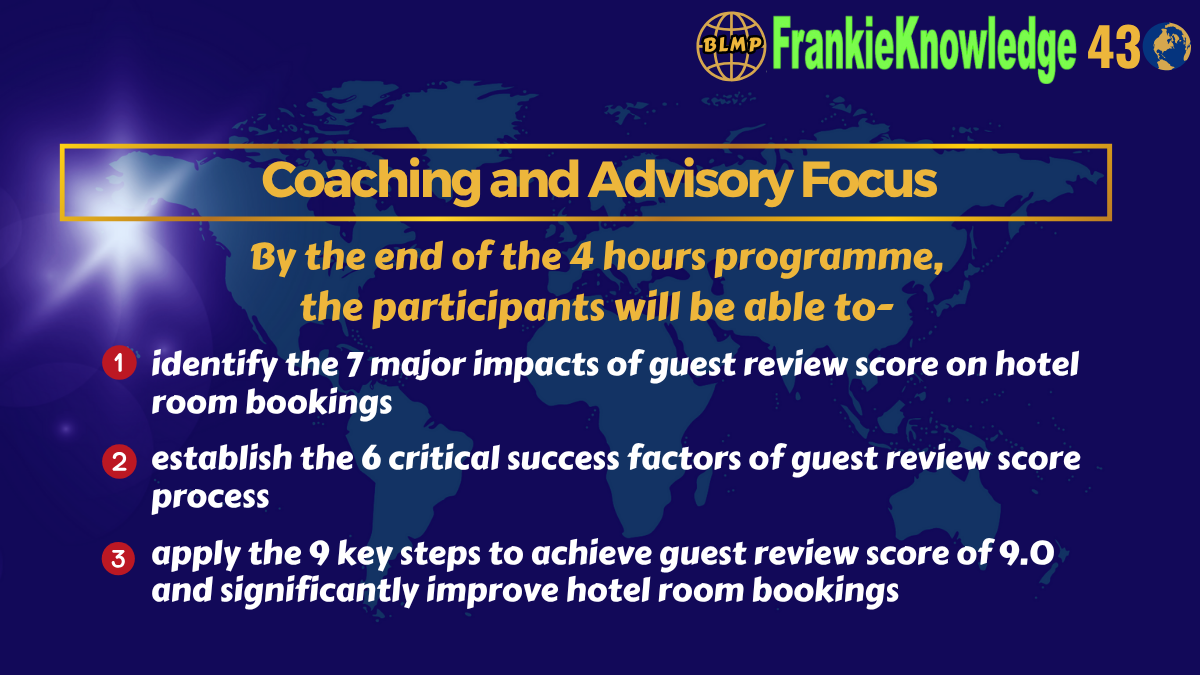 3. How to achieve Guest Review Score of 9.0 on Booking.com Platform and significantly improve Hotel Room Bookings