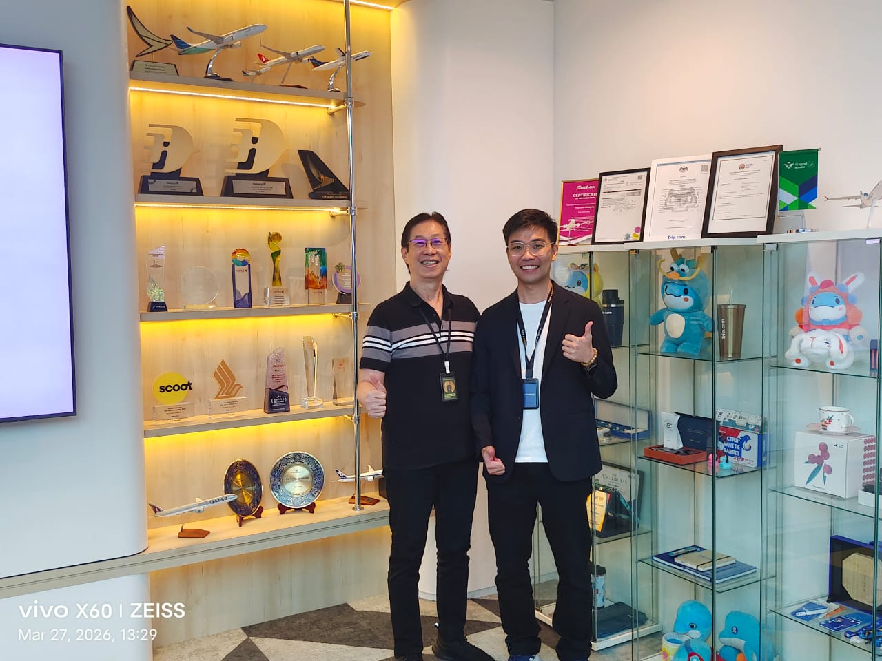 Frankie at Guest Review Score Meeting with Trip.com on 27th March 2026