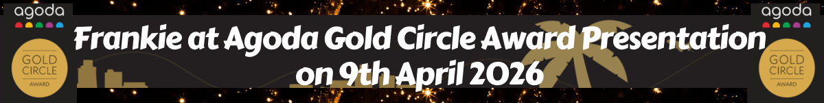 Frankie at Agoda Gold Circle Award Presentation on 9th April 2026