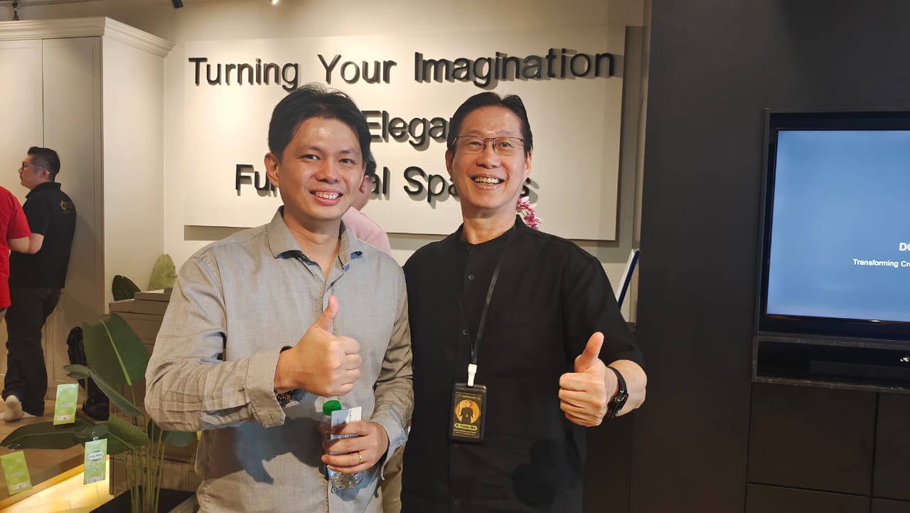 Frankie at the Dohson Carpentary Corporate Visit organized by Distinction Infinity on 17th March 2026 (2)