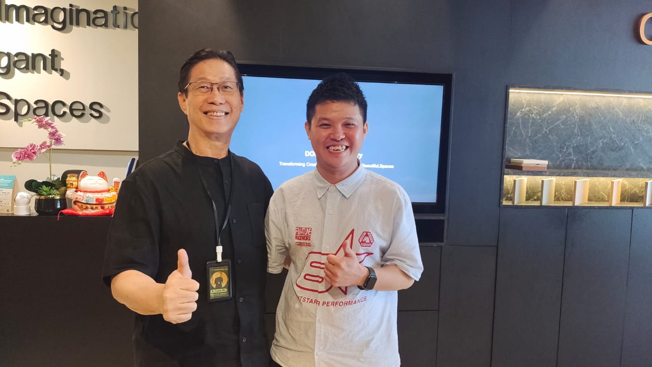 Frankie at the Dohson Carpentary Corporate Visit organized by Distinction Infinity on 17th March 2026 (3)