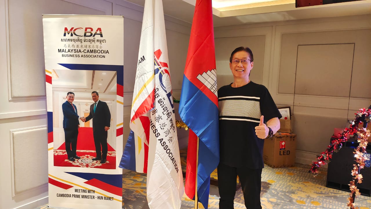 Frankie at the MCBA Member Reunion organized by Malaysia - Cambodia Business Association on 16th Dec 2025
