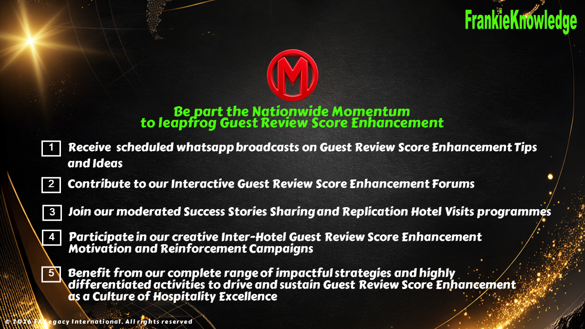 The Malaysia Guest Review Score Enhancement Movement (1)