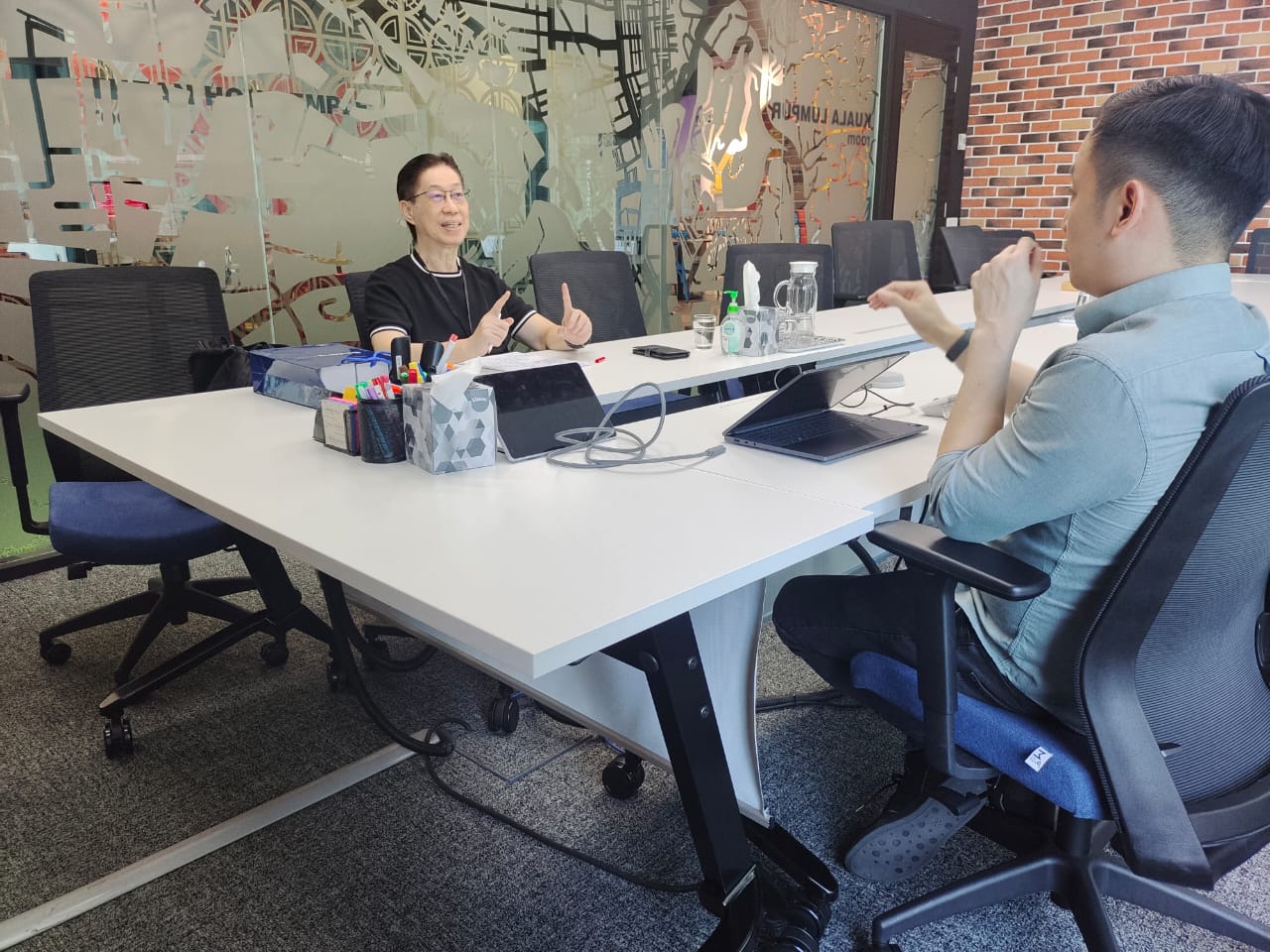 Frankie at Guest Review Score Meeting with Booking.com on 9th July 2026 (2)