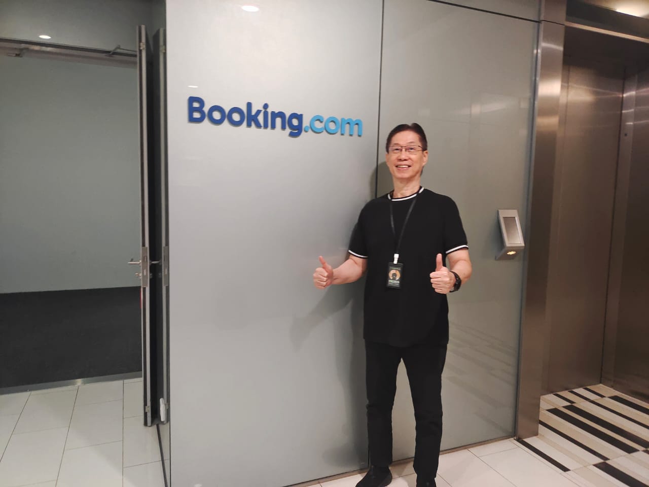 Frankie at Guest Review Score Meeting with Booking.com on 9th July 2026 (4)